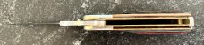 Vintage Taylor Mini Balisong aka Butterfly Skinner Knife, Wood Handle, Japan, Unused 
