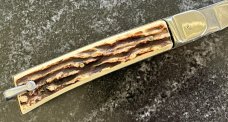 Makinox Lever Lock Switchblade Knife From France, Used 