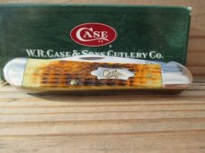Case XX Amber Bone Copperhead Model 6249   NIB 