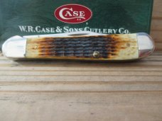 Case XX Amber Bone Copperhead Model 6249   NIB 