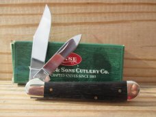 Case XX Copperhead Model 7249   Smooth Hardwood Handles  NIB 