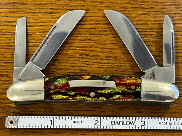 Platts Bros 4-Blade Congress Knife w/Celluloid Scales Germany