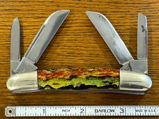 Platts Bros 4-Blade Congress Knife w/Celluloid Scales Germany