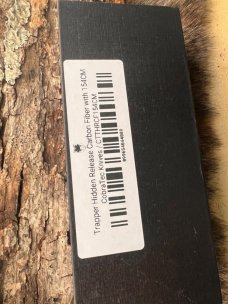 COBRATEC CARBON FIBER TRAPPER HIDDEN RELEASE 154 CM STEEL