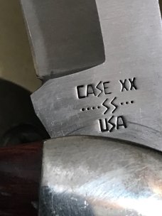 Case 6165 L 1983 folding hunter 