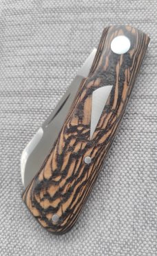 Birdvis Hitchcock..Rare Plattan wood..Cpm154..Jeweled liners..box.coa..slip..sticker..DOB 9/2021
