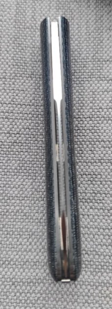 JTaber Denim Micarta Wombat..Cpm154..DOB..10/2021...Jason's Signature pattern..coa & pouch