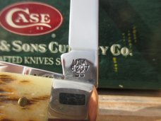 Case XX 6207 Amber Bone Mini Trapper 