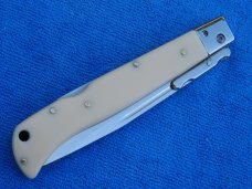 New 11" Italian  Roma style Swinguard Switchblade knife with Ivory handles II
