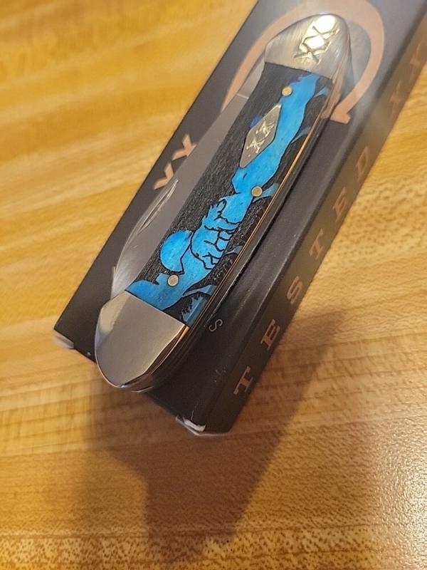 Case carribean blue grizzly mountain canoe limited 