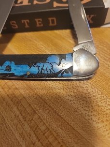 Case carribean blue grizzly mountain canoe limited 