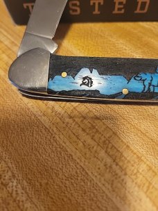 Case carribean blue grizzly mountain canoe limited 