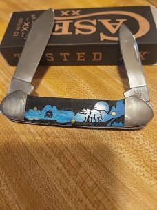 Case carribean blue grizzly mountain canoe limited 