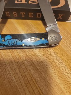 Case carribean blue grizzly mountain canoe limited 