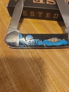 Case carribean blue grizzly mountain canoe limited 