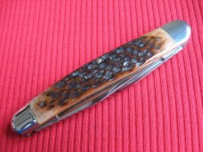 Vintage Italian Pickbone Knife GESCO Two Blade "52 ITALY" Pick Bone - Old Stock!