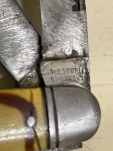 Western stockman celluloid 3 blade edc cv