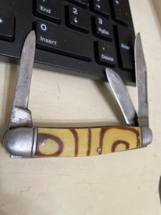 Western stockman celluloid 3 blade edc cv