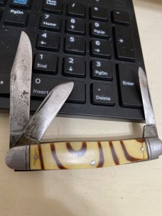 Western stockman celluloid 3 blade edc cv