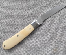 T A Davison Swayback Wharnie .3.75....Elephant Ivory..Cpm154...jeweled liners..#2408