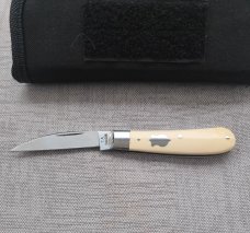 T A Davison Swayback Wharnie .3.75....Elephant Ivory..Cpm154...jeweled liners..#2408