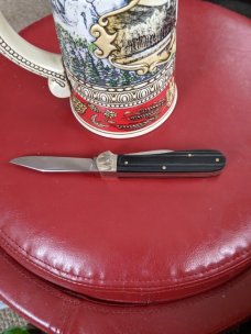 Hubertus Automatic Knife Micart double blade that is a hidden release trick pen blade release