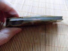 Unused KA-BAR Dog's head #11230 Stag 1988 Lockback knife
