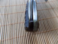Unused KA-BAR Dog's head #11230 Stag 1988 Lockback knife