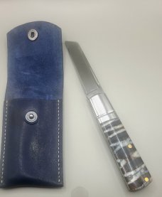 Dymtro Zuznietsov Mammoth Tooth Sheepsfoot Barlow...Rwl34...4" closed..fluted bolsters..slip..