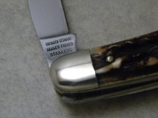 C. Schlieper Germany Stag Muskrat German Eye Knife 1995 NKCA Club Knife