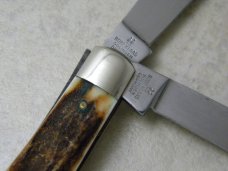 Kissing Crane Robt Klass Solingen Germany Stag 1990 NKCA Club Knife 