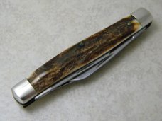 Kissing Crane Robt Klass Solingen Germany Stag 1990 NKCA Club Knife 