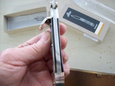 Hubertus Knife Shellpuller Patronenzieher Solingen Germany Brazilian Horn Large Size 11 UNUSED NIB.