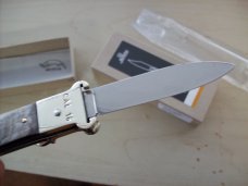 Hubertus Knife Shellpuller Patronenzieher Solingen Germany Brazilian Horn Large Size 11 UNUSED NIB.