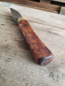 Vintage - Ray Haselton Custom - High Carbon - Unmarked - Fixed Blade 