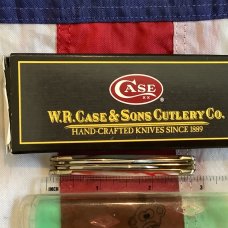 Case xx Premier Edition Peanut Knife (MDL# 9220 SS) w/ Peppermint Corelon Handles