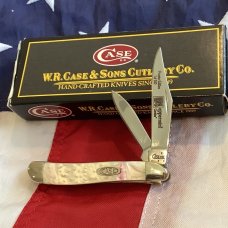 Case xx Premier Edition Peanut Knife (MDL# 9220 SS) w/ Peppermint Corelon Handles