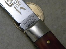 Great Eastern Cutlery 735208 Bone 2008 NKCA Club Trapper Knife in Tube
