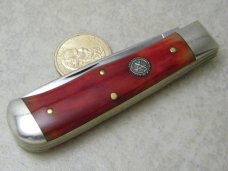 Great Eastern Cutlery 735208 Bone 2008 NKCA Club Trapper Knife in Tube