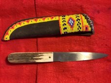 Russell Green River customized kit knife