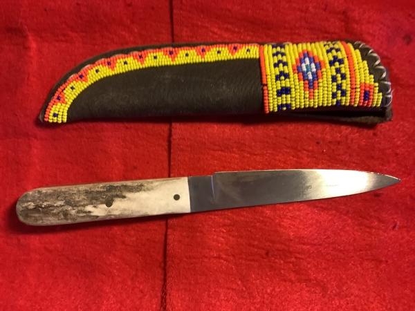 Russell Green River customized kit knife