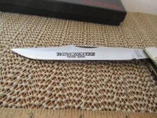 Winchester 1988 Black Box Brown Bone Large Lock Back Trapper Pattern # W15 1950