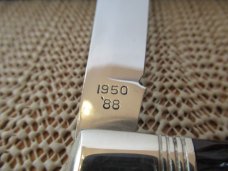 Winchester 1988 Black Box Brown Bone Large Lock Back Trapper Pattern # W15 1950