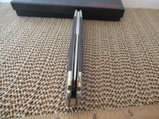 Winchester 1988 Black Box Brown Bone Large Lock Back Trapper Pattern # W15 1950