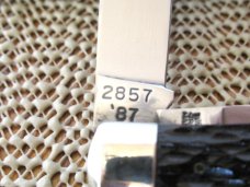 Winchester 1987 Black Box Brown Bone Tear Drop Jack Pattern # W15 2857