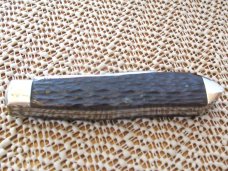 Winchester 1987 Black Box Brown Bone Tear Drop Jack Pattern # W15 2857