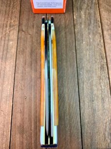 Colonel Coon by Queen Folding Hunter Smooth Orange Bone Saber Ground 1 of 200