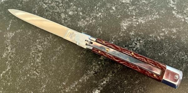 Ferdinand Everts & Son aka FES Lever Lock Switchblade Knife, Used 