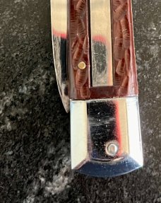 Ferdinand Everts & Son aka FES Lever Lock Switchblade Knife, Used 