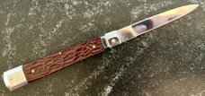 Ferdinand Everts & Son aka FES Lever Lock Switchblade Knife, Used 